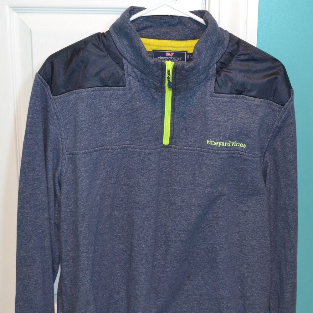 VINEYARD VINES QUARTER ZIP FLEECE